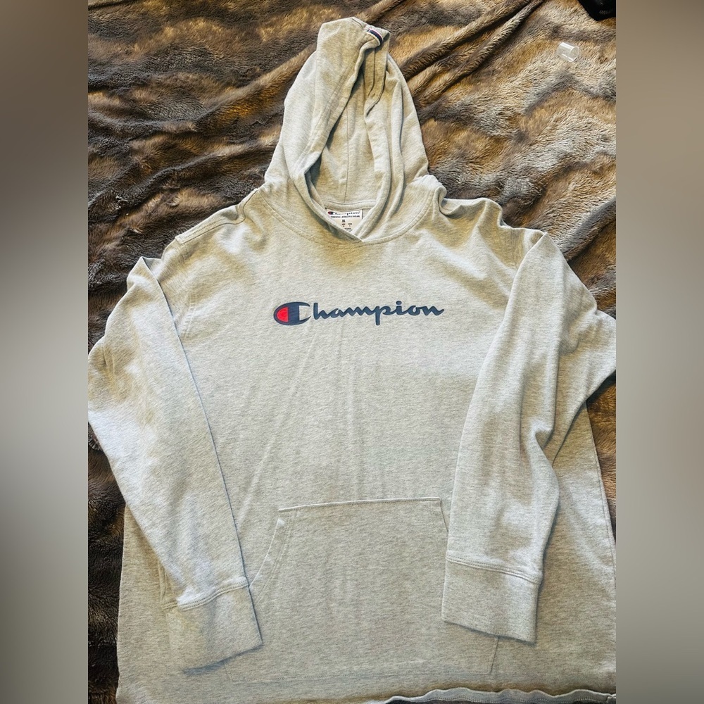 Champion Light Gray Cotton Apparel